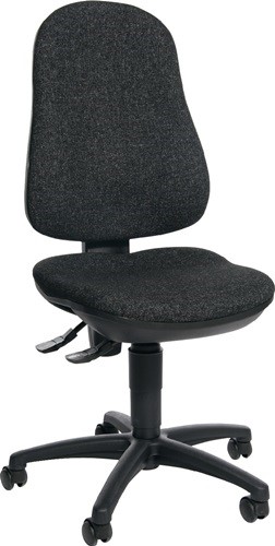 TOPSTAR 8170G22 Bürodrehstuhl  mit Permanentkontakt anthrazit 420-550 mm Tragfäh