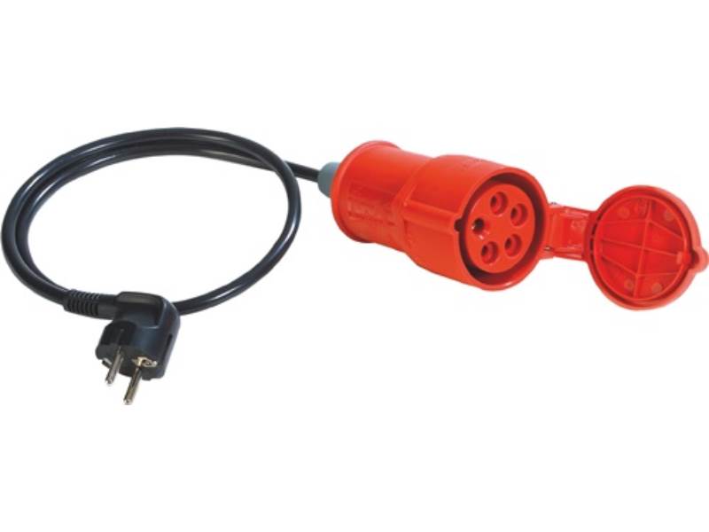 BENNING 44122 Messadapter  für 3-phasige Verbraucher passiv 16 A CEE-Schutzkonta