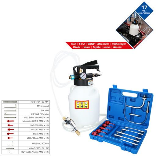 Brilliant Tools  BT621000 Getriebeöl-Füllgerät mit Adapter