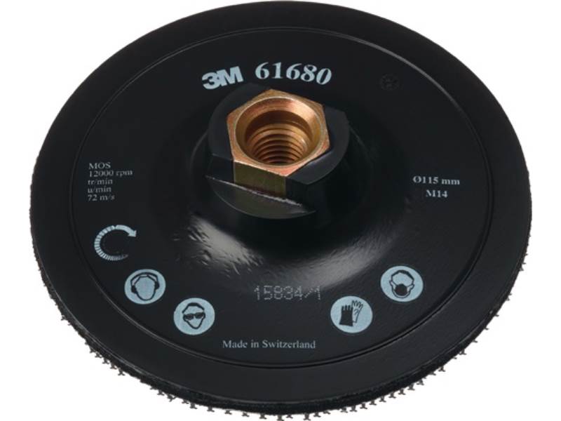 3M 7000061389 Stützteller DH-AC Ø 125 mm M14 mit Zentrierung