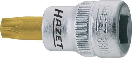 HAZET 8802-T15 Steckschlüsseleinsatz 8802 3/8 '' 6-kant Schlüsselweite T15 Länge