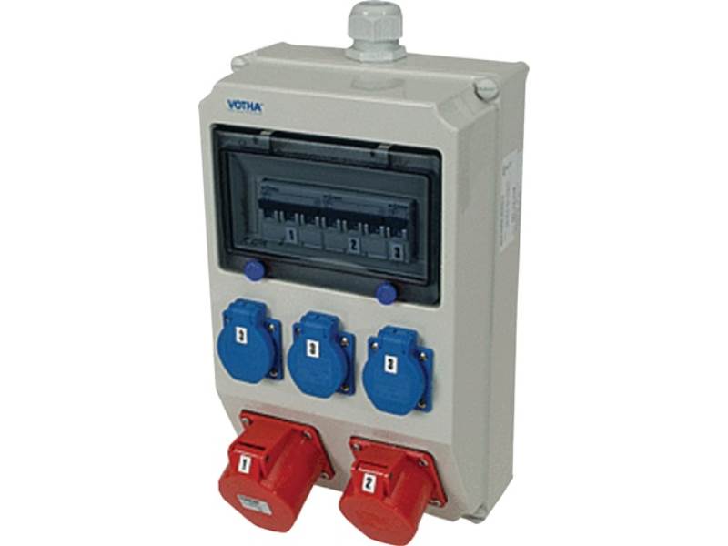 063.113.1110 WOLFSBG. Kunststoffwandverteiler  Verschraubung M32 1x