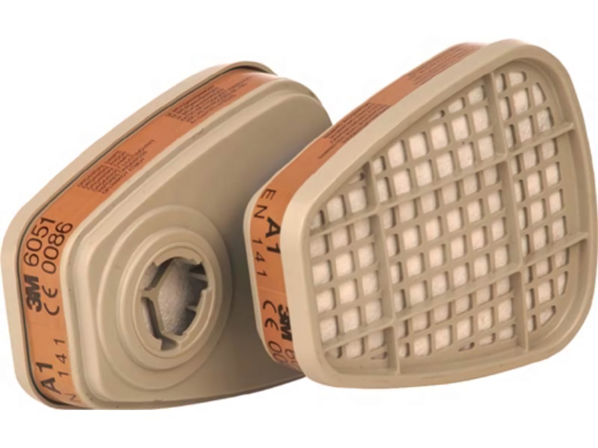 3M 7000034751 Gasfilter 6051 EN143:2000 A1 passend für Serie 6000