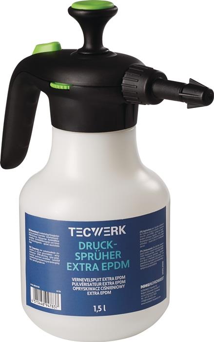 TECWERK 2000355708 Drucksprüher Extra EPDM 1,5l EPDM-Dichtung,beschichtet e Fede