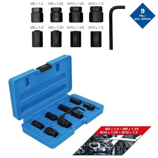 Brilliant Tools  BT542000 Stehbolzen-Ausdreher-Satz