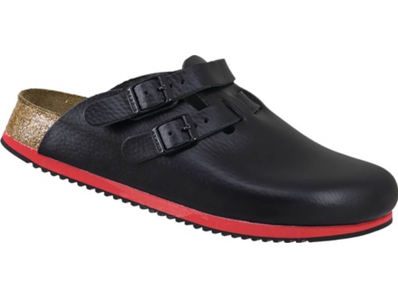 BIRKENSTOCK 582636-36 Clog Kay SL Damen Größe 36 schwarz Leder O2 FO A SRA EN 20