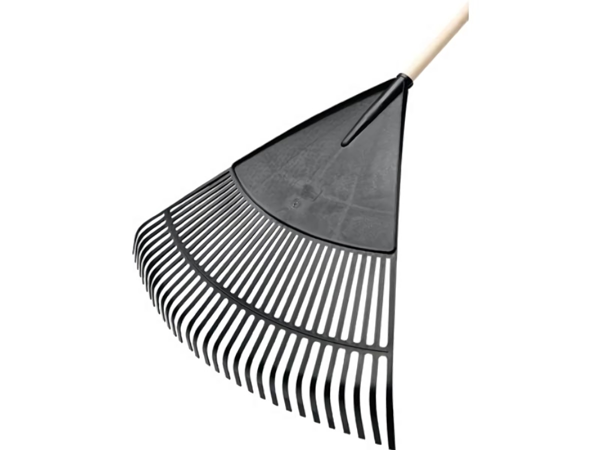 FLORA 02780 Landschaftsbesen  Arbeitsbreite 750 mm Anzahl Zinken 30 Polypropylen