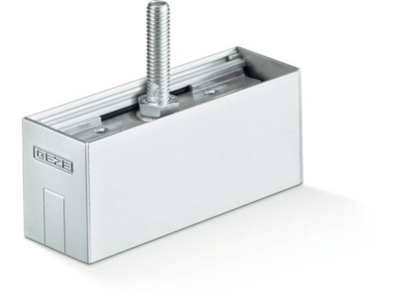 GEZE 142365 Glasklemmplatte Rollan/Perlan EV1 bis 80 kg