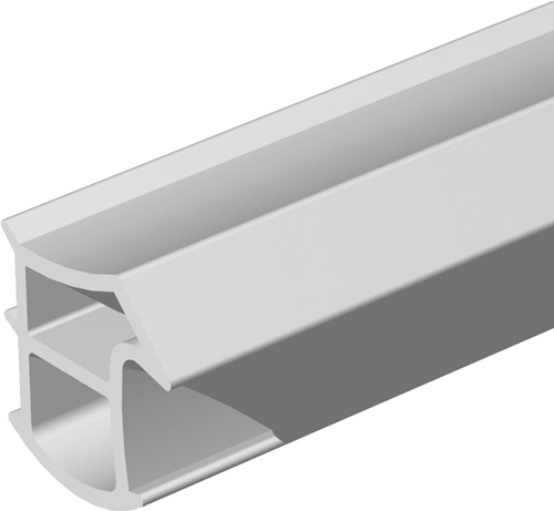 ELLEN 6102567 Türanschlagdichtung K2154 DIY Länge 5 m zum Einstecken W-PVC blank weiß  Stahlzargendichtung · zum Einstecken · W-PVC · in DIY Verpackung